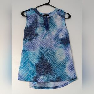 🌼 5 For 20$ 🌼 George Blue Patterned Sleeveless Blouse